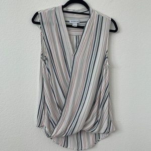Liz Claiborne | Draped Blouse | Sz L